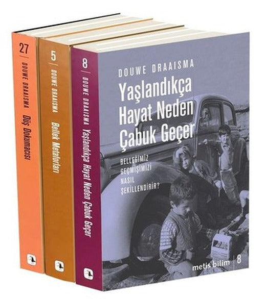 Douwe Draaisma Seti - 3 Kitap Takım - Hediyeli | Metis Yayınları (İnce Kapak)