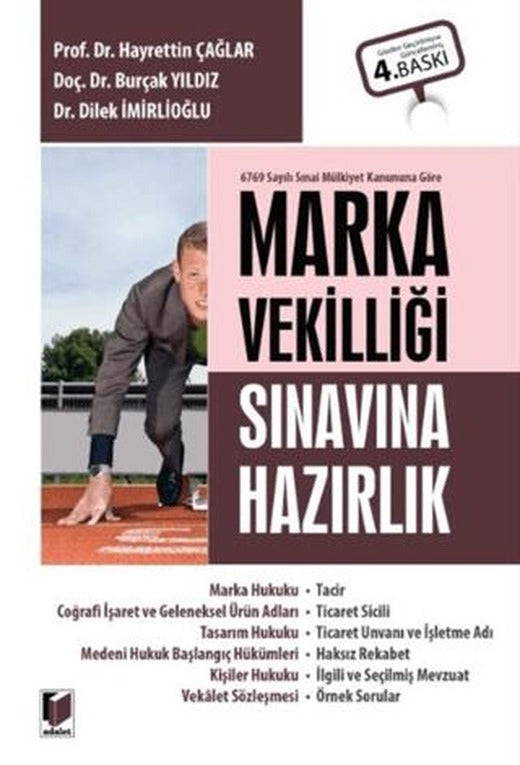Marka Vekilliği Sınavına Hazırlık | Adalet Yayınevi (Ciltsiz)