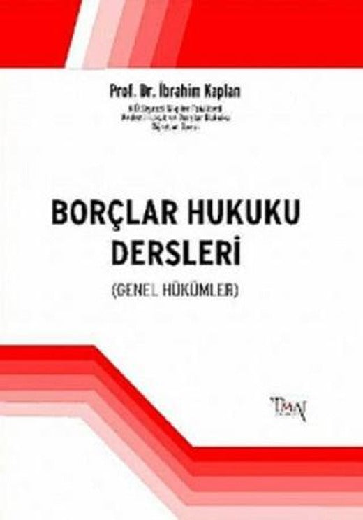Borçlar Hukuku Dersleri | İmaj Yayıncılık (Ciltsiz)