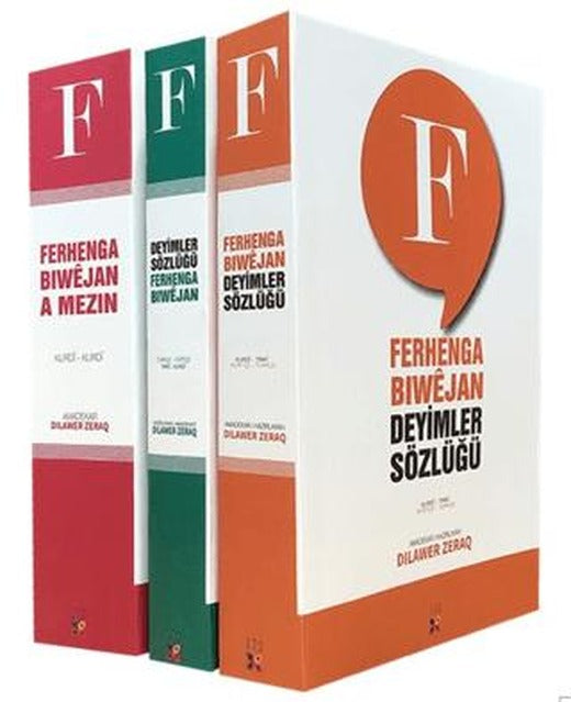 Ferhenga Biwêjan / Deyimler Sözlüğü (3 Kitap Takım)