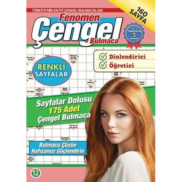 Fenomen Çengel Bulmaca - 12 | Maxi Yayıncılık (İnce Kapak)