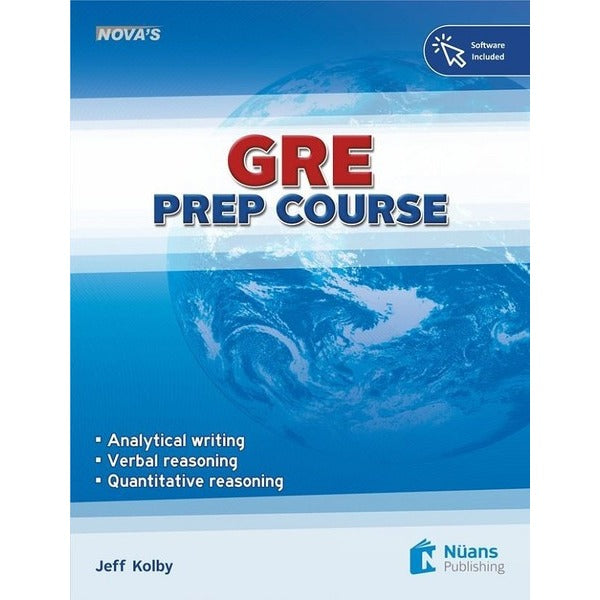Nova's Gre Prep Course+Software | Nüans (İnce Kapak)