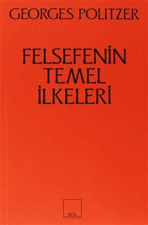 Felsefenin Temel İlkeleri