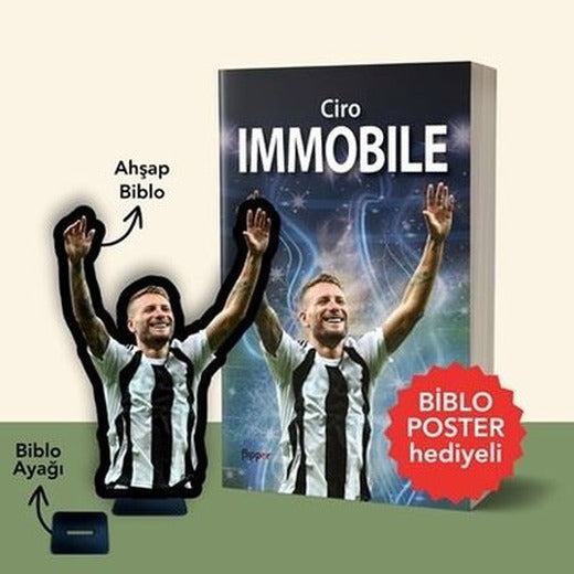 Ciro İmmobile - Biblo Poster Hediyeli | Flipper Yayıncılık (İnce Kapak)
