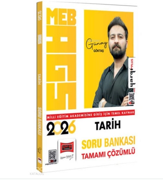 2026 MEB - AGS Tamamı Çözümlü Tarih Soru Bankası | Yargı Yayınları (İnce Kapak)