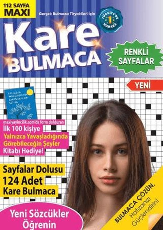 Maxi Kare Bulmaca 23 | Maxi Yayıncılık (Ciltsiz)