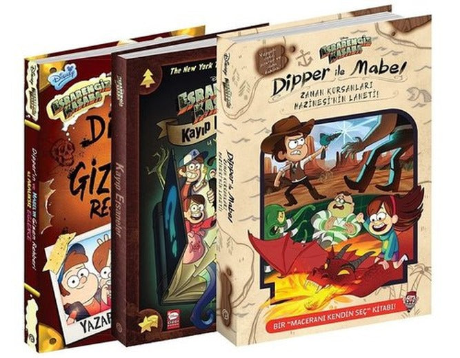 Disney Esrarengiz Kasaba Macera Serisi-3 Kitap Takım | Beta Kids
