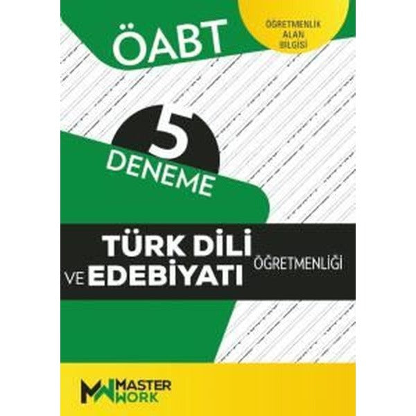 ÖABT Türk Dili ve Edebiyatı Öğretmenliği 0 -5 Deneme | Masterwork (İnce Kapak)
