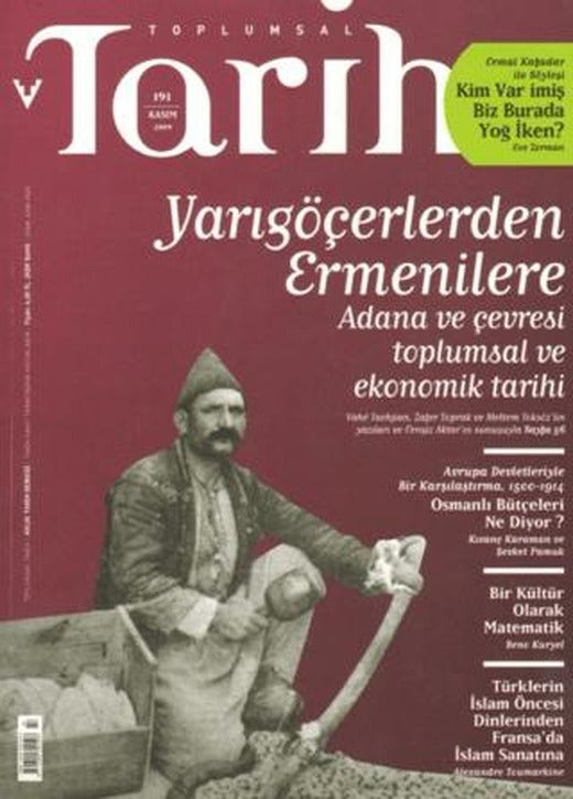 Toplumsal Tarih Dergisi Sayı: 191 | Tarih Vakfı Yurt Yayınları - Toplumsal Tarih Dergisi (Ciltsiz)