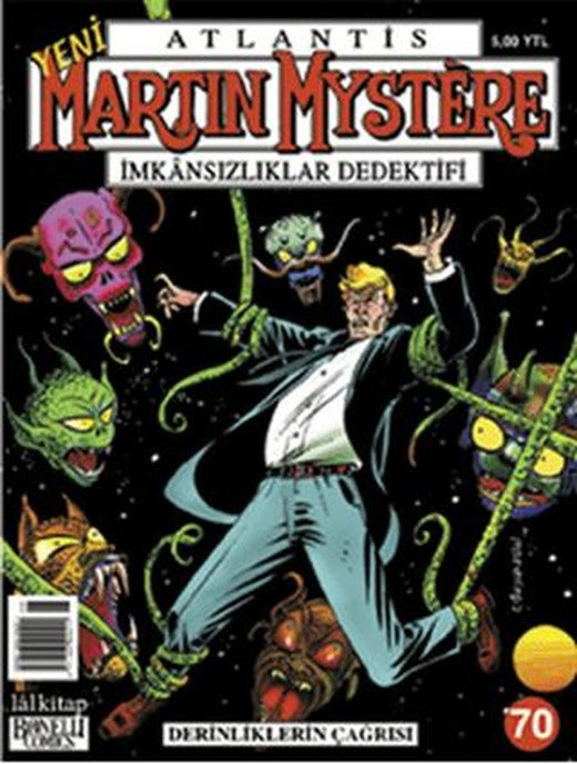 Yeni Martin Mystere Sayı: 70 Derinliklerin Çağrısı | Lal Kitap (Ciltsiz)