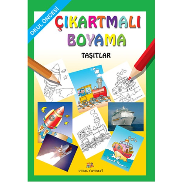 Çıkartmalı Boyama - Taşıtlar