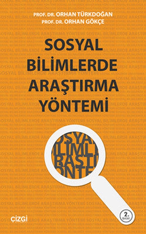 Sosyal Bilimlerde Araştırma Yöntemi | Çizgi Kitapevi