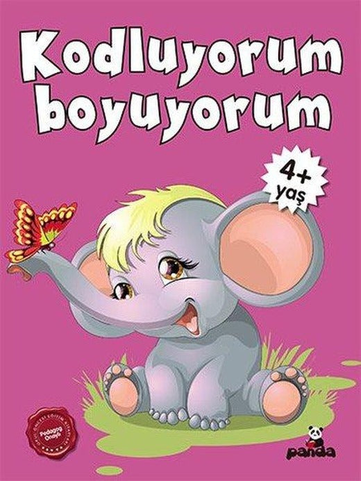 Kodluyorum Boyuyorum - 4 Yaş | Panda (İnce Kapak)
