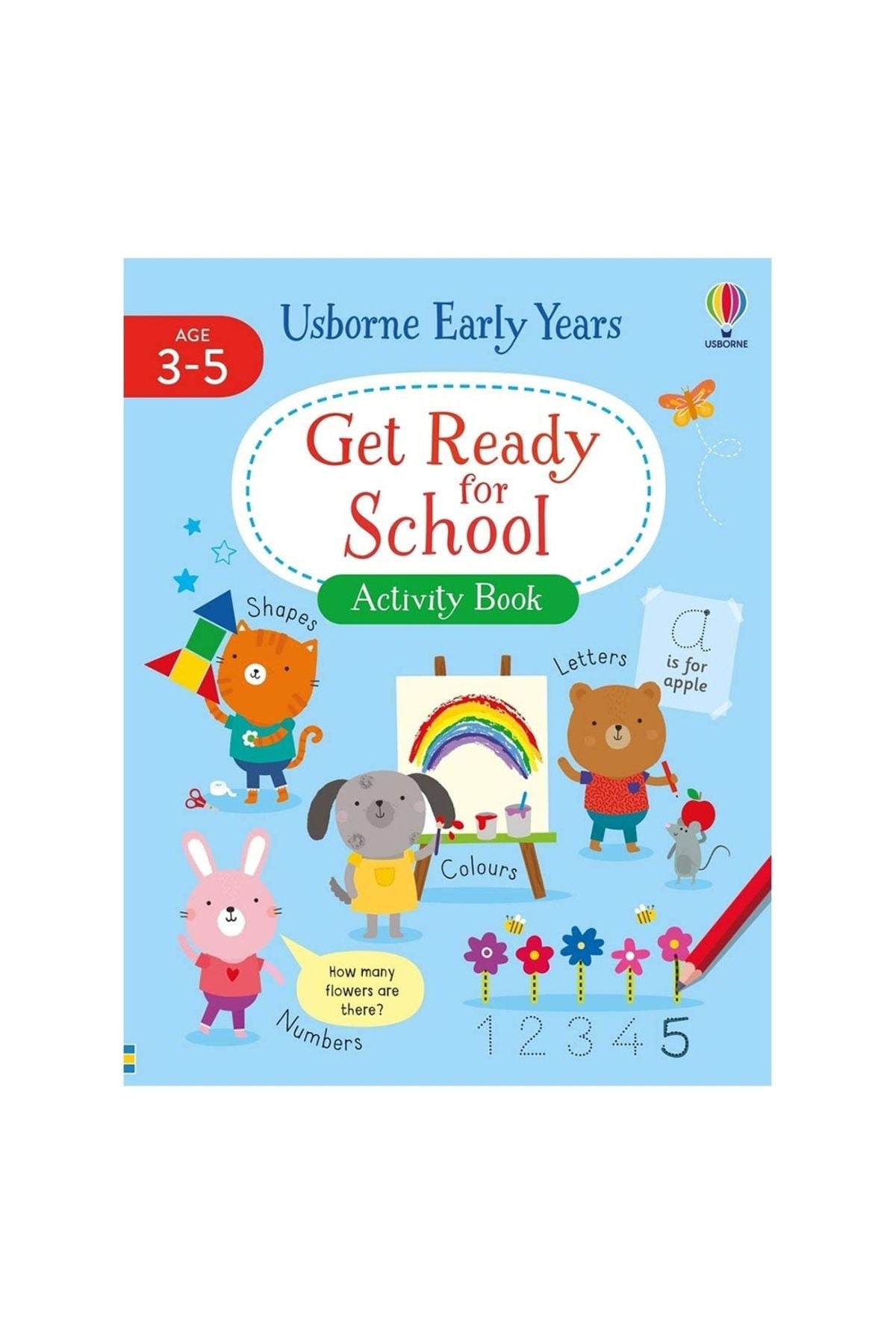 Get Ready For School Activity Book | Usborne (Ciltsiz)