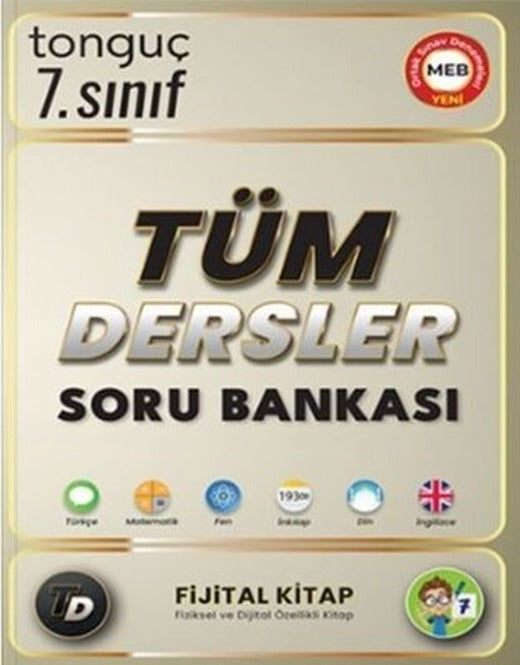 7.Sınıf Tüm Dersler Soru Bankası | Tonguç Akademi (İnce Kapak)