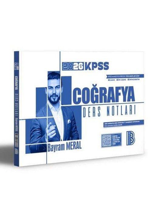 2026 KPSS Coğrafya Ders Notları | Benim Hocam Yayınları (İnce Kapak)