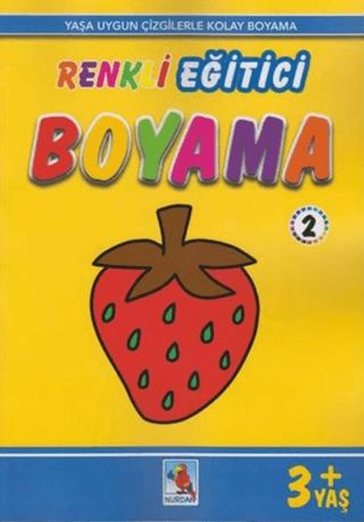 Renkli Eğitici Boyama 2 - 3+ Yaş
