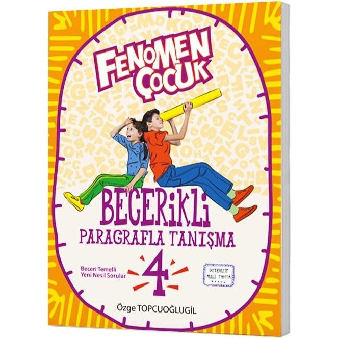 4. Sınıf Becerikli Paragrafla Tanışma | Fenomen Çocuk (Ciltsiz)