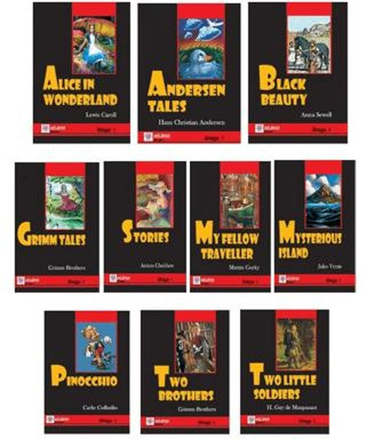 Englısh Stage 1 (10 Kitap) | Nilüfer Yayınları (Ciltsiz)