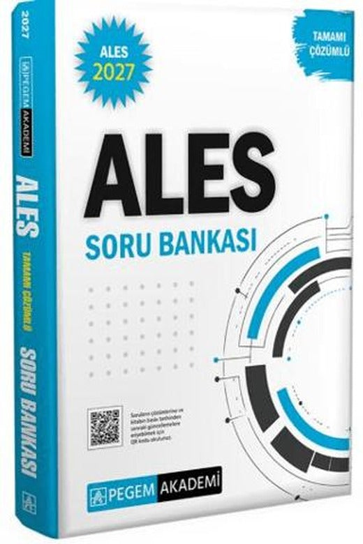 2027 ALES Tamamı Çözümlü Soru Bankası | Pegem Akademi Yayıncılık (Ciltsiz)