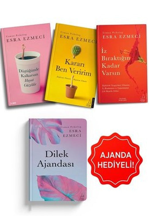Esra Ezmeci Psikoloji Seti - 3 Kitap Takım - Dilek Ajanda Hediyeli | Destek Yayınları (İnce Kapak)