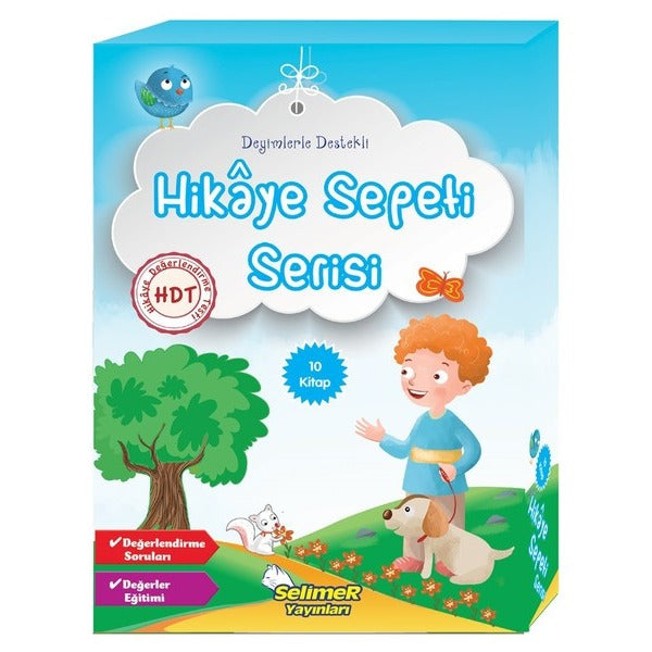 Hikaye Sepeti Serisi-10 Kitap Takım | Selimer (İnce Kapak)