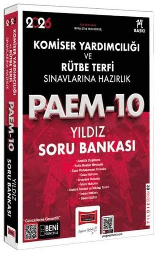 2026 PAEM Komiser Yardımcılığı ve Rütbe Terfi Sınavlarına Hazırlık Yıldız Soru Bankası | Yargı Yayınevi (Ciltsiz)