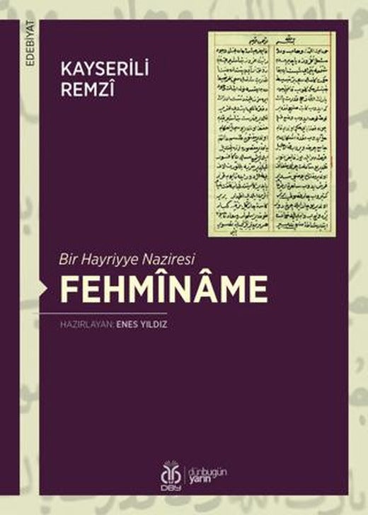 Bir Hayriyye Naziresi Fehminame