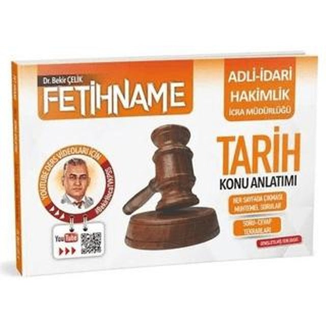 Adli İdari Hakimlik İcra Müdürlüğü Fetihname Tarih Konu Anlatımı