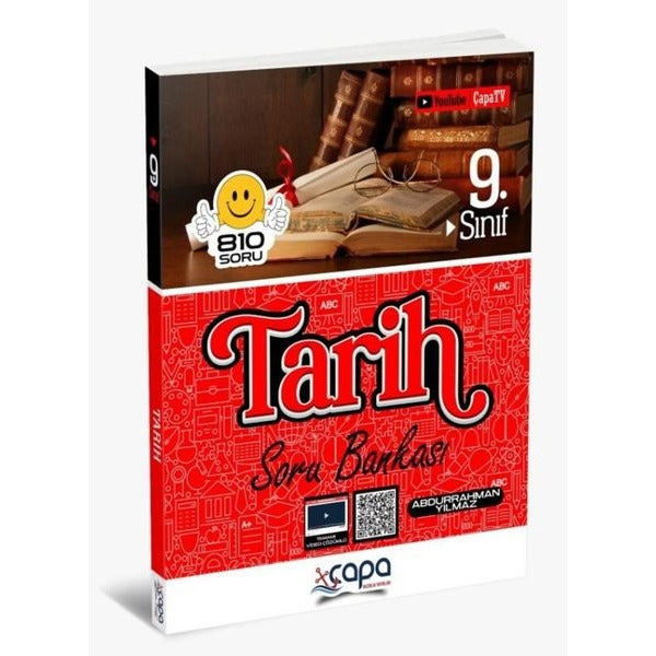 9. Sınıf Tarih Soru Bankası | Çapa Yayınları (İnce Kapak)