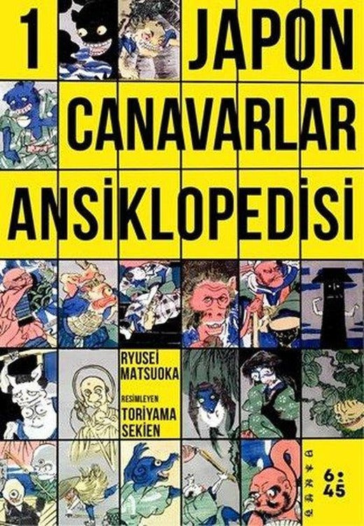 Japon Canavarlar Ansiklopedisi 1 | Altıkırkbeş Basın Yayın (İnce Kapak)