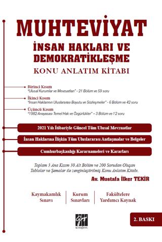Muhteviyat İnsan Hakları ve Demokratikleşme
