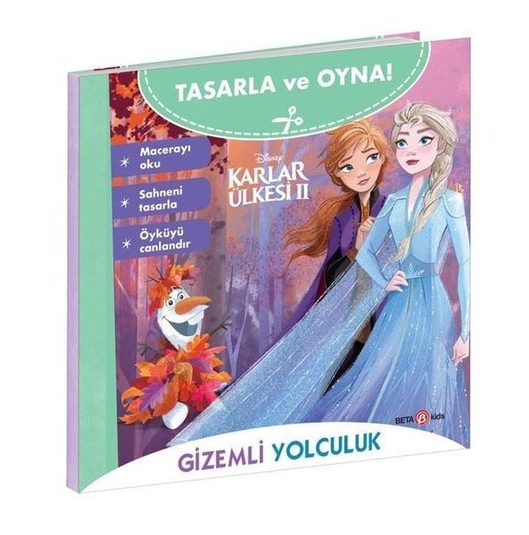 Disney Karlar Ülkesi 2 - Tasarla ve Oyna! Gizemli Yolculuk | Beta Kids (İnce Kapak) - Resim 1