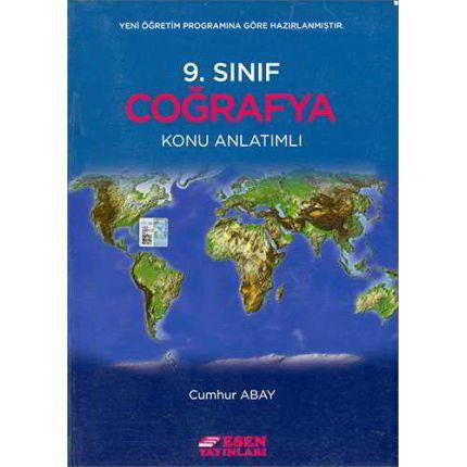 9.Sınıf Coğrafya Konu Anlatım - Esen Yayınları - Cumhur Abay kitap kapağı