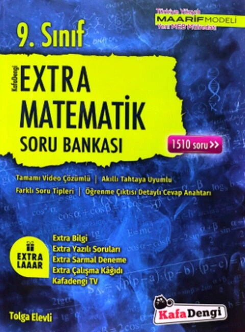 9.Sınıf Matematik Extra Soru Bankası Kafa Dengi kitap kapağı