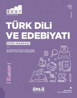 9.Sınıf Türk Dili Ve Edebiyatı Soru Bankası Best - Ünlü Yayı kitap kapağı