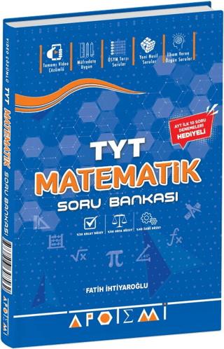 TYT Matematik Soru Bankası | Apotemi Yayınları (Ciltsiz) - Resim 1