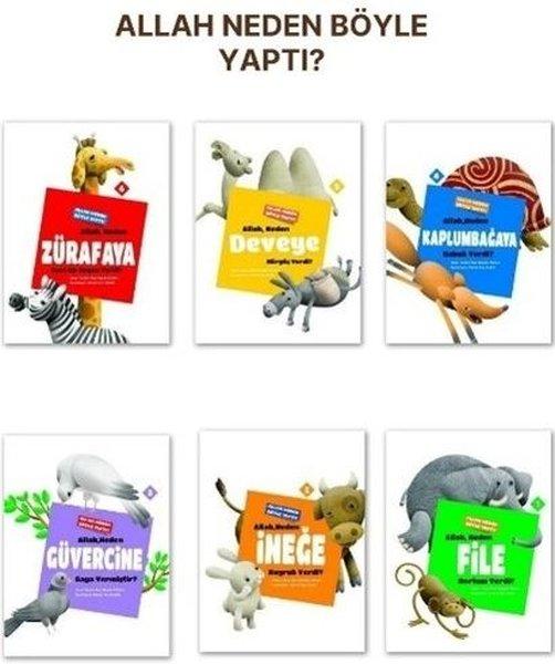 Allah Neden Böyle Yaptı Seti - 6 Kitap Takım | Palmiye Yayınları (İnce Kapak) - Resim 1