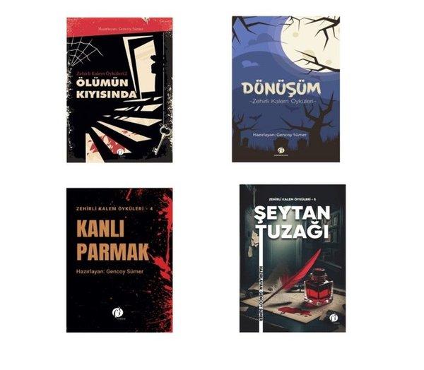 Zehirli Kalem Polisiye Gerilim Öyküler Seçkisi Seti - 4 Kitap Takım | Herdem Kitap (İnce Kapak) - Resim 1