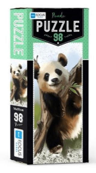 Blue Focus Panda 98 Parça Puzzle | Blue Focus Yayınları - Resim 1