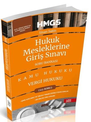 HMGS Vergi Hukuku Soru Bankası | Savaş Yayınevi (Ciltsiz) - Resim 1