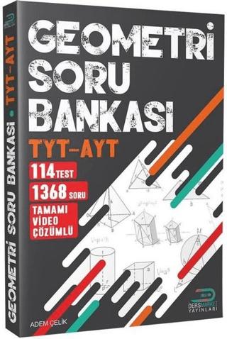TYT - AYT Geometri Tamamı Çözümlü Soru Bankası | DersMarket Yayınları (Ciltsiz) - Resim 1
