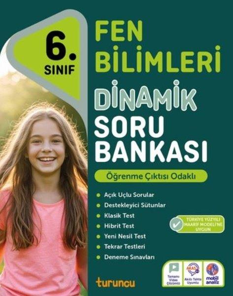 6. Sınıf Fen Bilimleri Dinamik Soru Bankası Turuncu | Turuncu Yayınları (İnce Kapak) - Resim 1