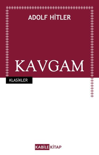 Kavgam | Kabile Kitap (Ciltsiz) - Resim 1