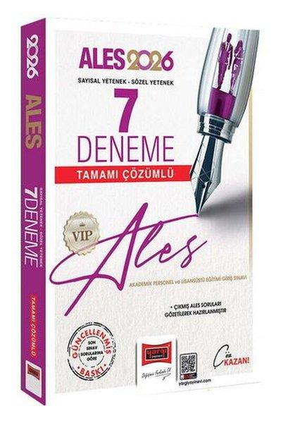 2026 ALES VIP Sayısal - Sözel Yetenek Tamamı Çözümlü 7 Deneme | Yargı Yayınları (İnce Kapak) - Resim 1