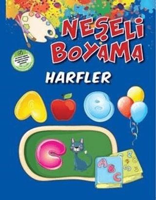 Neşeli Boyama - Harfler | Parıltı Yayınları (Ciltsiz) - Resim 1