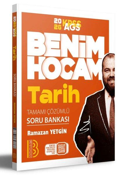 2026 KPSS AGS Tarih Tamamı Çözümlü Soru Bankası | Benim Hocam Yayınları (İnce Kapak) - Resim 1