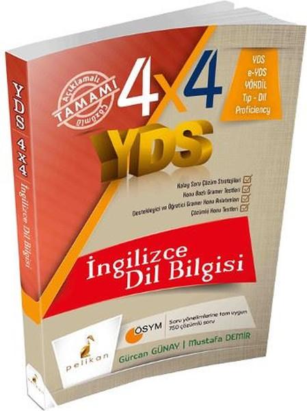 4x4 YDS Seti 4. Kitap İngilizce Dil Bilgisi | Pelikan Yayınları (İnce Kapak) - Resim 1
