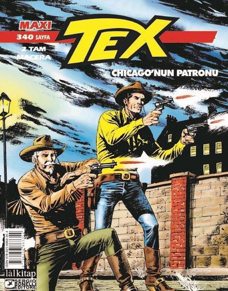 Tex Maxi Albüm 2 - Chicago'nun Patronu | Lal (İnce Kapak) - Resim 1