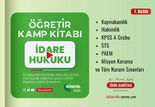 Öğretir İdare Hukuku Kamp Kitabı | Öğretir Yayınları (Ciltsiz) - Resim 1